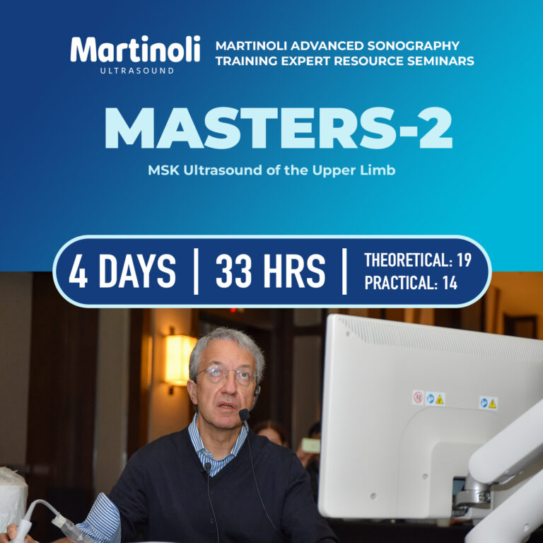 Martinoli MSK Ultrasound Courses MASTERS-2 LMS
