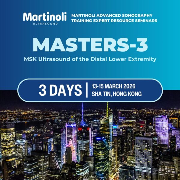 MS3HK MHI MASTERS-3: MSK Ultrasound of the Distal Lower Extremity (HK)
