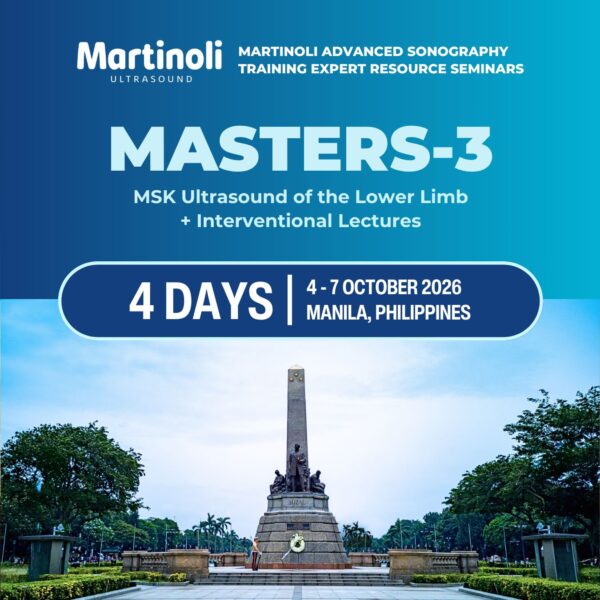 MS3PH MHI MASTERS-3: MSK Ultrasound of the Lower Limb + Interventional Lectures (PH)