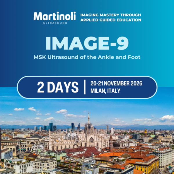 IMAGE-9 ITALY 2026_MHI IMAGE-9: MSK Ultrasound of the Ankle & Foot (IT)